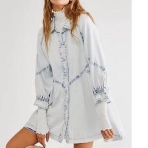 EUC WE THE FREE SIZE M Denim dress